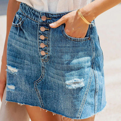 Denim A-Line