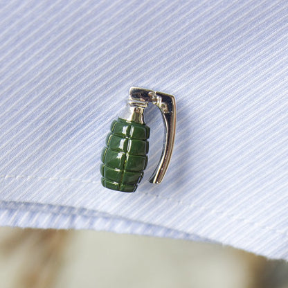 Grenade Cufflinks