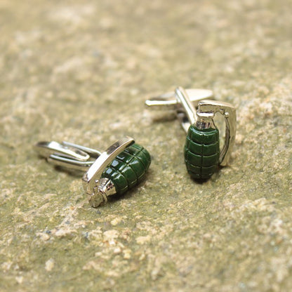 Grenade Cufflinks