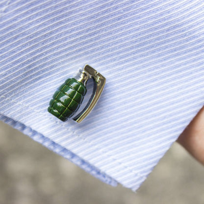 Grenade Cufflinks