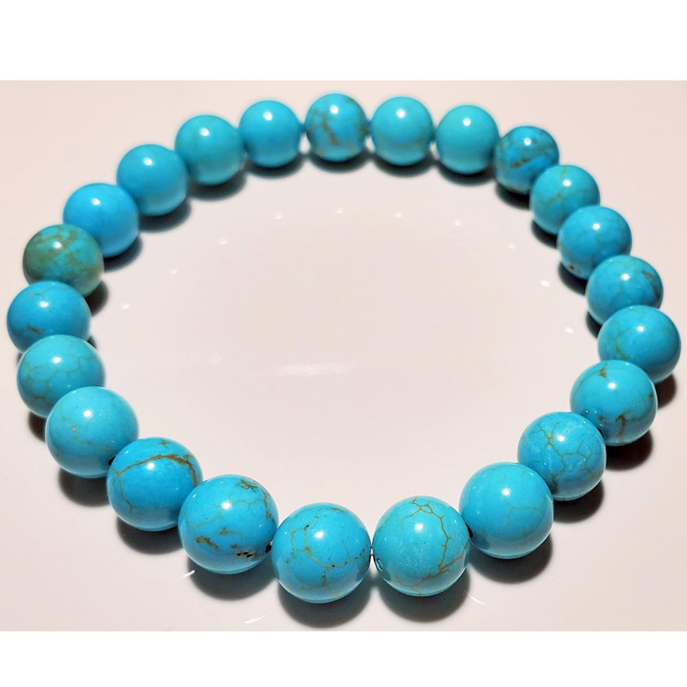 8mm Blue Howlite