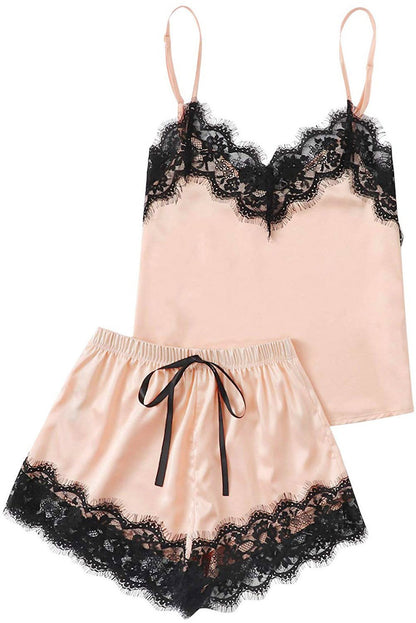 Chic Apricot Lace