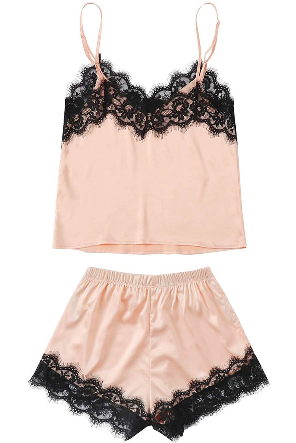 Chic Apricot Lace