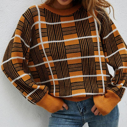 Plaid Pullover