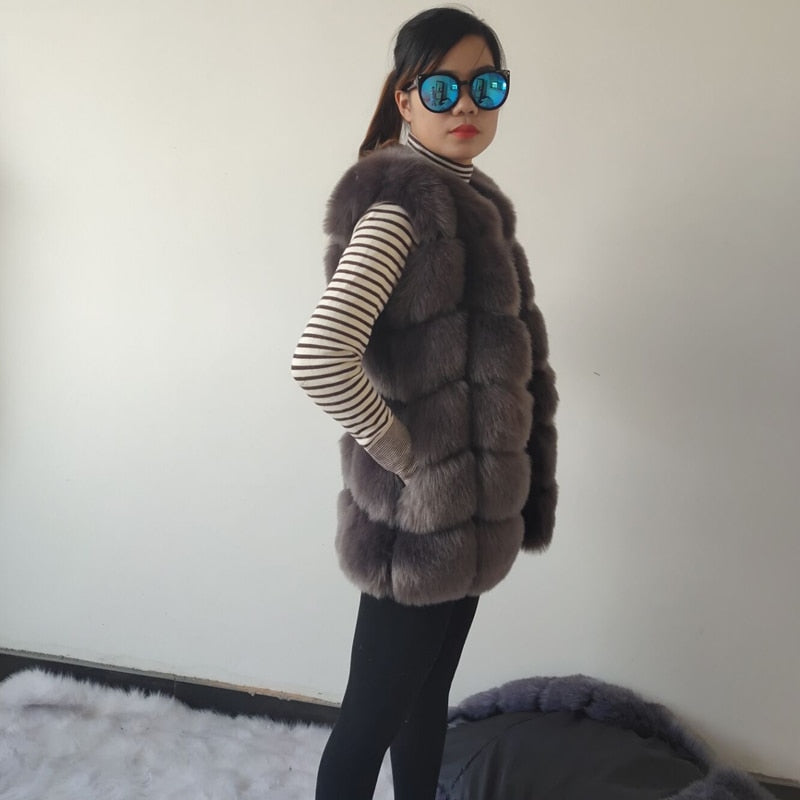 Foxy Fur Vest