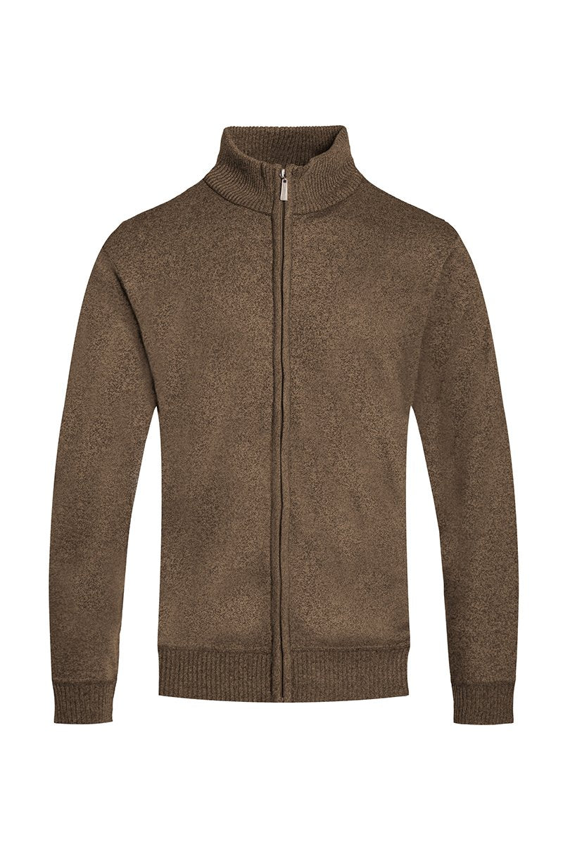 Full Zip Brown