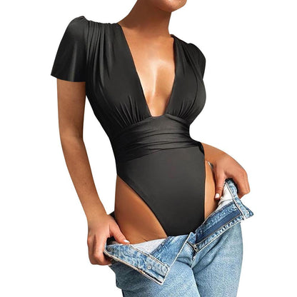 Ruched Bodysuit