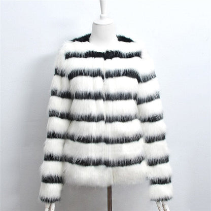 Black/White Fur