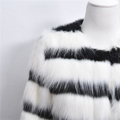 Black/White Fur