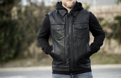 Kent Leather Vest