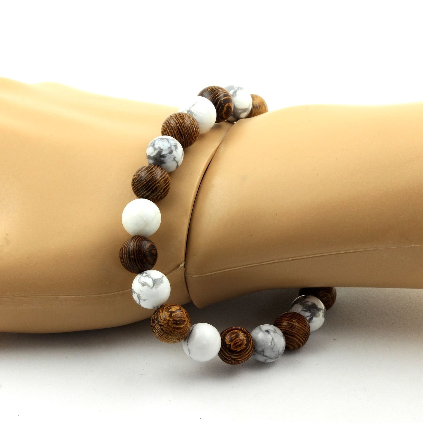 Howlite & Wood