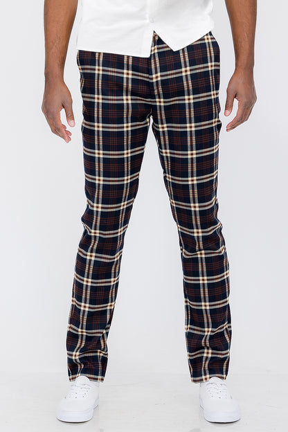 Plaid Slim Fit