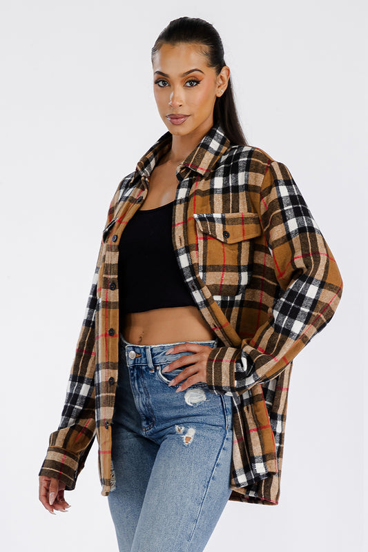 Brown Flannel