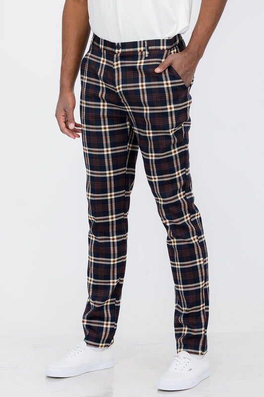 Plaid Slim Fit