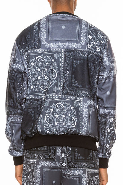 Paisley Crewneck