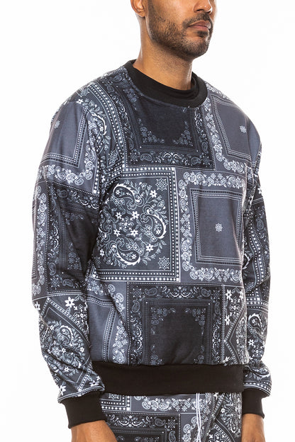 Paisley Crewneck