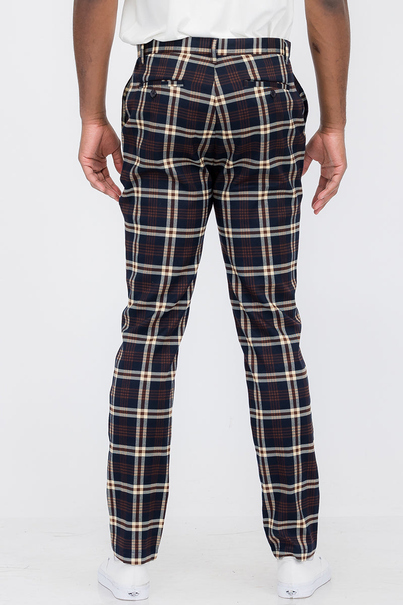 Plaid Slim Fit