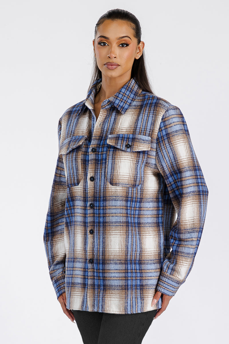 Checker Shacket