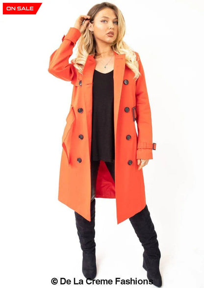 Slim Fit Trench