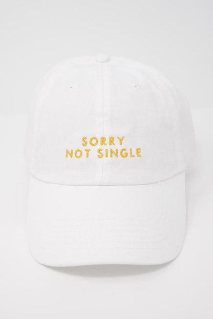 Sorry Not Single