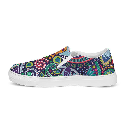 Canvas Paisley