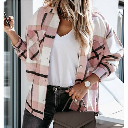 Plaid Print Fashion