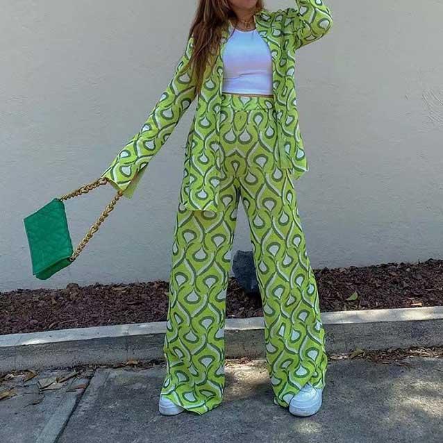 Vintage Green Suit