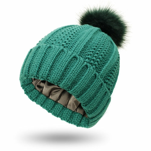 Lined Knit Beanie