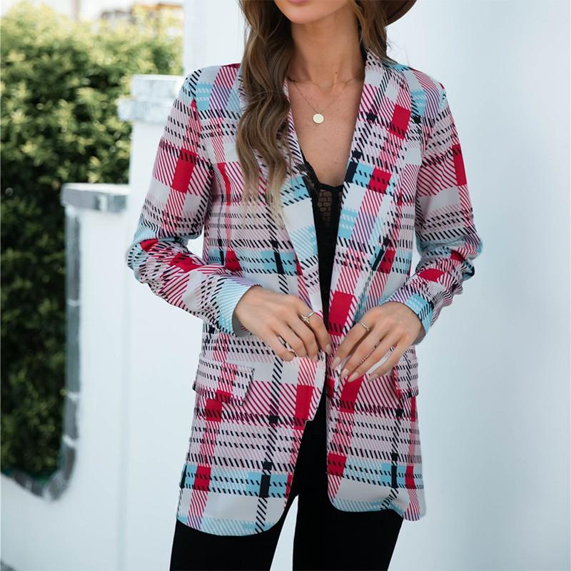 Attire Collar Plaid