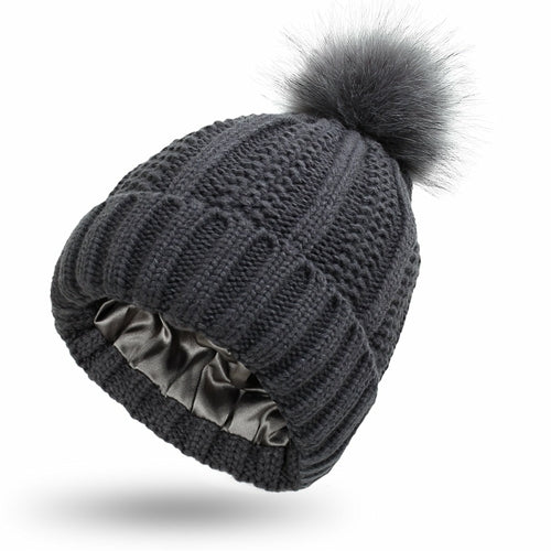 Lined Knit Beanie