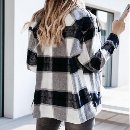 Plaid Print Fashion