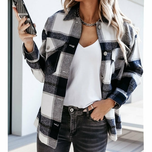 Plaid Print Fashion