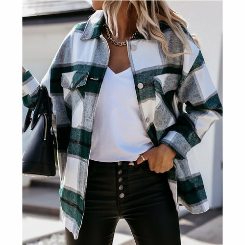 Plaid Print Fashion