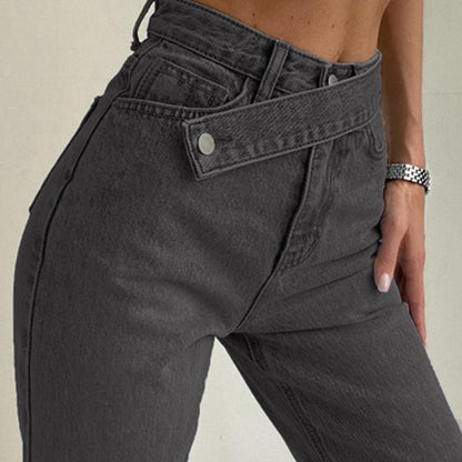 Straight Fit Denim