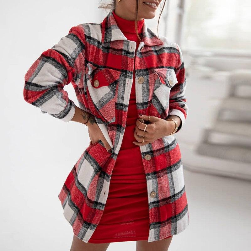 Retro Plaid Print