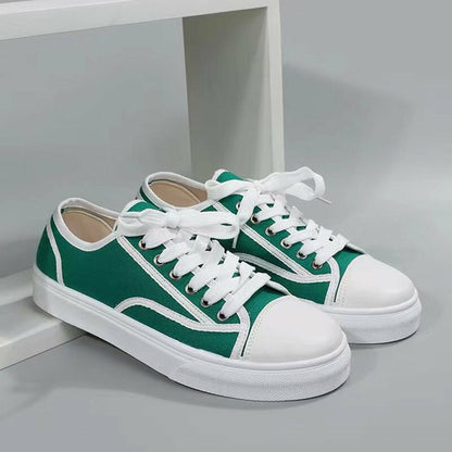 Green & White Flat