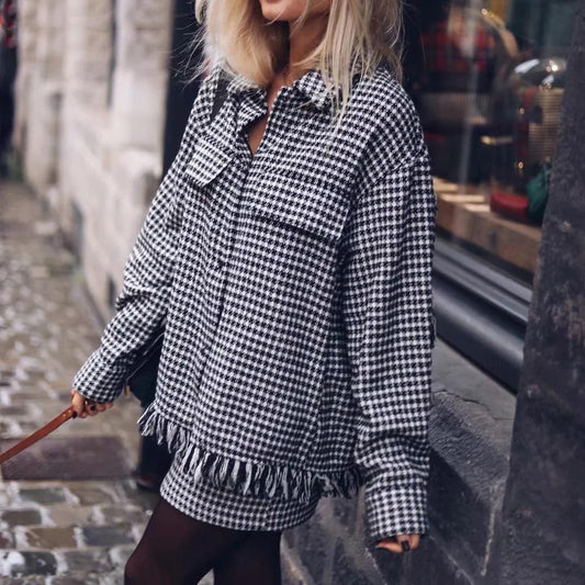 Plaid Houndstooth