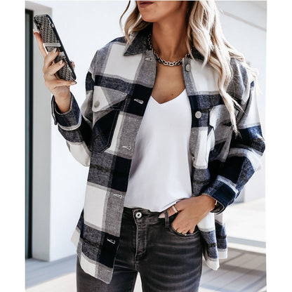 Plaid Print Fashion