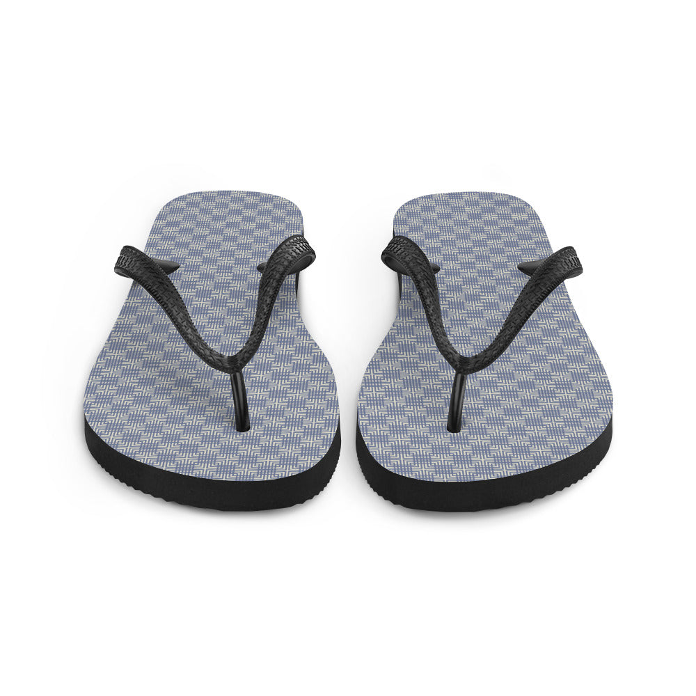 Grey & Blue Flops