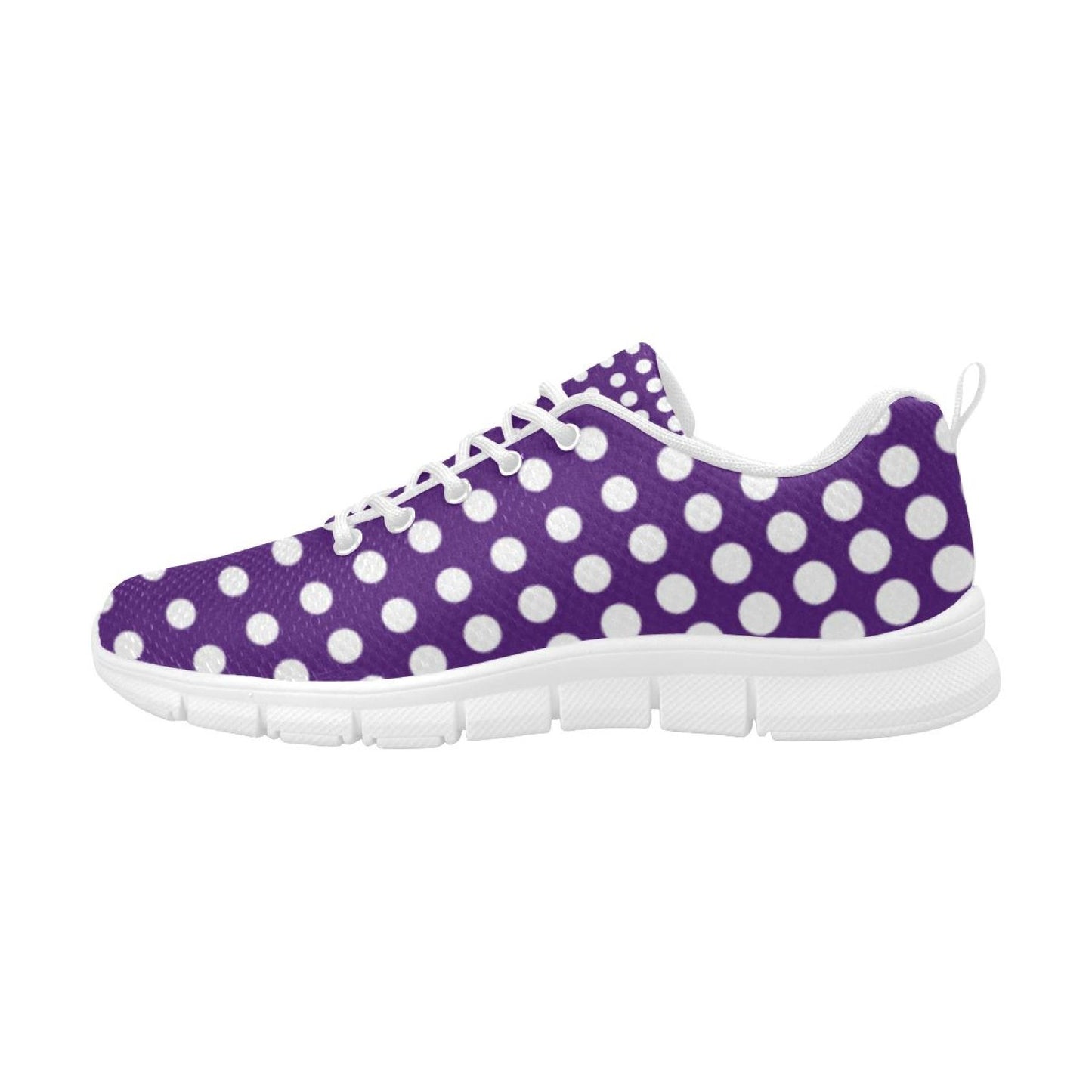 Purple & White Dot